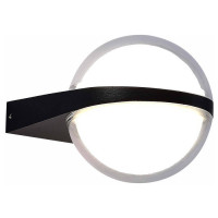 ST LUCE SL9510.401.01 Светильник уличный настенный ST-Luce Черный/Белый LED 2*6W 4000K