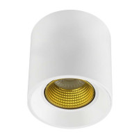 Denkirs DK3090-WH+YE Светильник накладной IP 20, 10 Вт, GU5.3, LED, белый/желтый, пластик