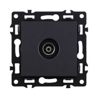 Розетка спутниковая SAT, черный Kollinger Asthetik AS-021BK