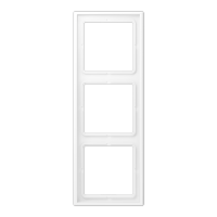 Рамка 3 поста; дюропласт; белый матовый, LS983WWM Рамка 3 поста; дюропласт; белый матовый, LS983WWM