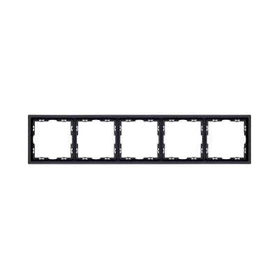 Рамка 5-постовая, черный матовый Kollinger Eclipse EC5BK