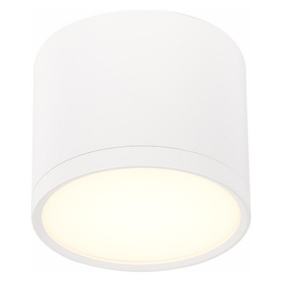 ST LUCE ST113.532.09 Светильник потолочный Белый LED 1*9W 3000K 702Lm Ra>80 120° IP20 D88xH75 170-240V