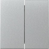 Gira System 55 Алюминий Клавиша 2-ая