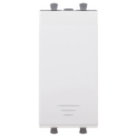 4400151 - ДКС Кнопка модульная, "Avanti", "Белое облако", 1 модуль