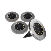 Солнечн. свет-к ФАZА SLR-S14 Комплект 4-х наземных фонарей, 5041011