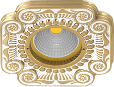 FD1007ROP Fede Светильник Firenze, Gold White Patina