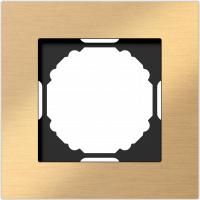 Donel A07 Natural Золотистый Алюминий рамка 1-я, серия DB, DEN211GA