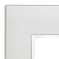 Vimar Накладка Eikon Evo на 7 модулей, серебро, 21657.07.01