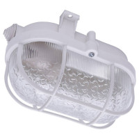 Светильник накладной с решеткой IP54 , 220V 60Вт  Е27, НБП 01-60-002, Feron 41404