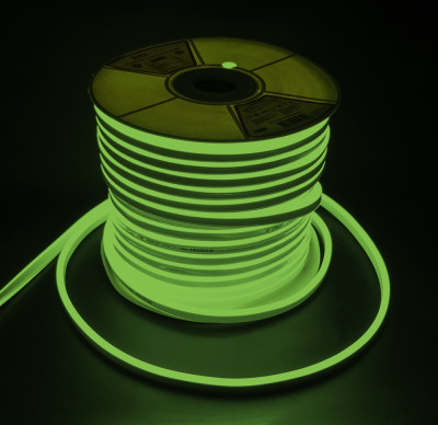 PFN-01 "НЕОН" 2835/120 GREEN(Зеленый) IP65 (1метр) Jazzway, 5016460B