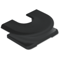 Уплотнитель для ввода кабелей и миниканалов, черный, 11SW