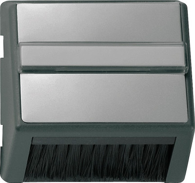 68220 - Gira Edelstahl Накладка для приборов с квадратной центральной панелью и наклонным выходом, скошенные края