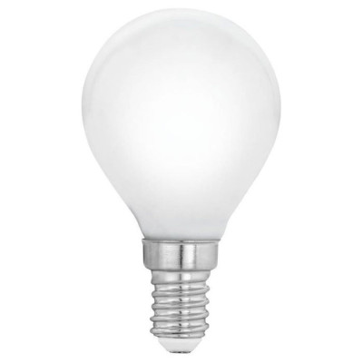 11604 Светодиодная лампа филаментная Милки P45, 4W(E14), 2700K, 470lm, опал. стекло