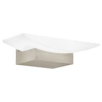 96038 Светодиодное бра METRASS, 6W(LED), L200, H105, алюминий, никель мат./пластик, мат.