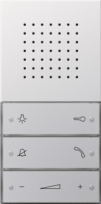 1280112 Gira Квартирная станция скрытого монтажа с переговорным устройством