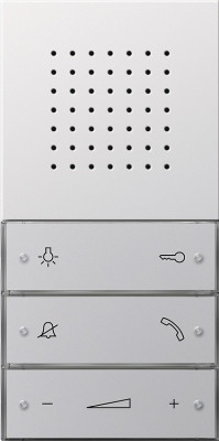 1280112 Gira Квартирная станция скрытого монтажа с переговорным устройством