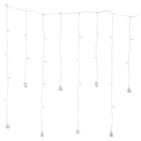 729-30 Гирлянда DECY, 40X0,06W(LED),  4,5V, 82х100см, пластик, 3xАА (не в комплекте)