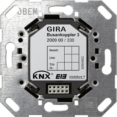 200900 Gira Шинный соединит. 3 отдельный датчик KNX/EIB
