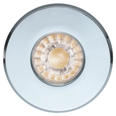 94975 Светодиодный встраиваемый светильник IGOA, 1x3,3W (GU10), ?85, IP44, литой металл, хром