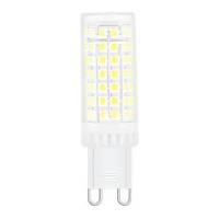 Лампа Gauss G9 AC185-265V 5,5W 580lm 6500K керамика диммируемая LED 1/10/200, 107309355-D