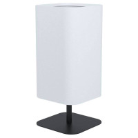 98872 Настольная лампа GUERIMA, 1x40W, E27, L185, B185, H420, основание: B190, T190, сталь, черный/т