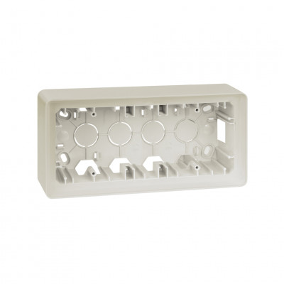 Simon Коробка наружной установки на 3 поста,  слоновая кость , 82 Detail, 8200770-031