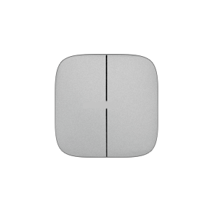 755027 - Valena ALLURE.Лицевая панель для двухклавишного выключателя.Алюминий, Legrand