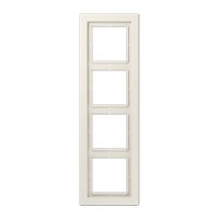 Рамка 4-кратная; слоновая кость, LSD984W