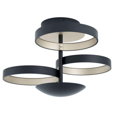 98539 Светодиод. потолочный светильник GROMOLA димм., 33,8W (LED), 4200lm, ?540, H335, алюминий, ста, 98539