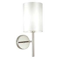 Evoluce SLE107301-01 Светильник настенный Никель/Белый E14 1*40W