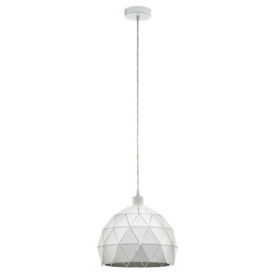 97854 Подвес ROCCAFORTE, 1х60W (E27), ?300, H1100, сталь, белый