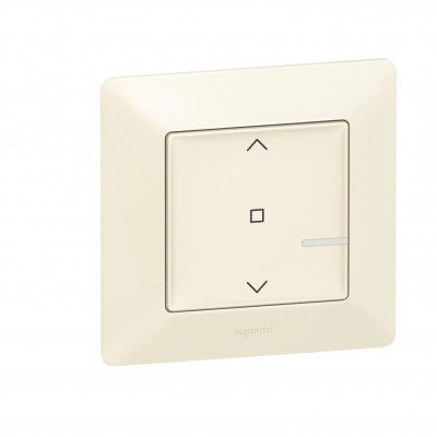 752291 - Valena Life with NETATMO. Умный беспроводной выключатель рольставней . Цвет Слоновая кость