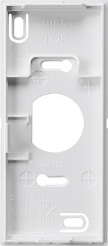 Монтажная пластина для квартирной видеостанции накладного монтажа