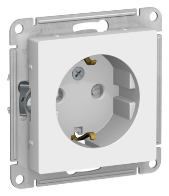 ATN001345 - ATLASDESIGN РОЗЕТКА с заземлением со шторками, 16А, механизм, ЛОТОС, Systeme Electric