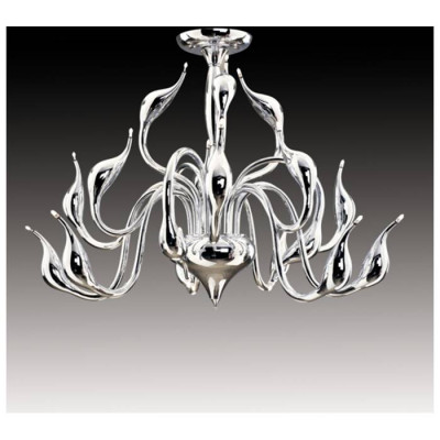 Lightstar 751184 (MX8098-18A CR) Люстра потол Cigno collo 18х20W G4  ХРОМ (в комплекте)