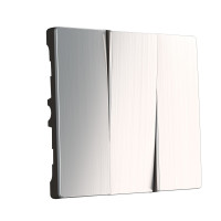 Werkel W1139002/ Набор клавиш для выключателя трехклавишного (глянцевый никель), a051078