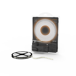 Gauss Лента LED Комплект 2835/60-SMD 4,8W 12V DC теплый белый IP20 (блистер 5м) 1/50, 312400148