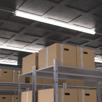 Светильник светодиодный Gauss IP65 1470*60*55мм 45Вт 4500lm 4000К 185-265V UNIVERSAL матовый соед в линию1/20, 843425245