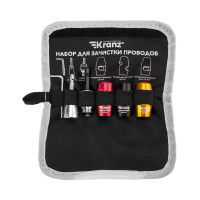 Набор для зачистки проводов, мягкий чехол, 6 предметов KRANZ, KR-92-0460-1