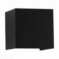 ST LUCE SL560.401.02 Светильник уличный настенный ST-Luce Черный/Черный LED 2*3W 4000K