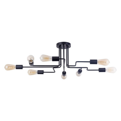 Maytoni Gilbert Потолочный светильник, цвет: Черный 8х60W E27