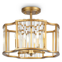 Maytoni Solar Потолочный светильник, цвет: Золото 4х40W E14