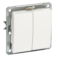 VS516-252-1-86 - W59 Выключатель 2-клав. 16А 250В~ (мех-зм), бел., Schneider Electric