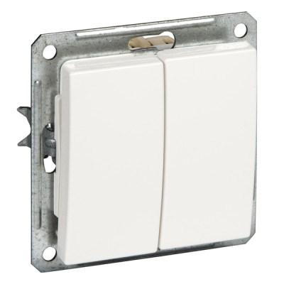 VS516-252-1-86 - W59 Выключатель 2-клав. 16А 250В~ (мех-зм), бел., Schneider Electric