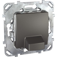 MGU5.862.12ZD - UNICA TOP ВЫВОД КАБЕЛЯ, 16 А, ГРАФИТ