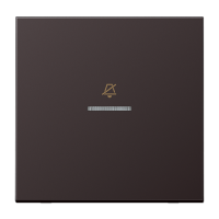 Двойная клавиша на гостиничный выключатель, комнатный модуль, ALRUKO5DD