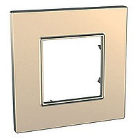 QUADRO РАМКА 1-постовая, МЕДЬ