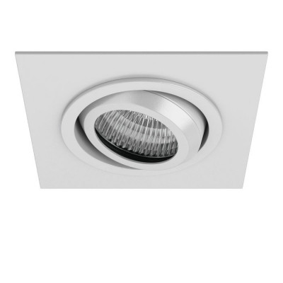 Lightstar 011611 Светильник SINGO X1  MR16/HP16 БЕЛЫЙ (в комплекте)