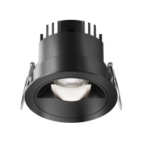 Maytoni Technical Встраиваемый светильник Parete 2700К-3000K-4000К 12Вт 36°, DL100-12W2.7-3-4K-RD-B