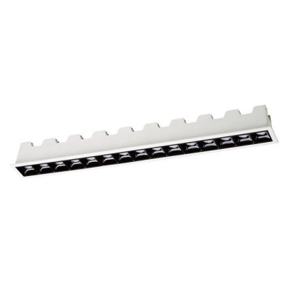 Novotech 357623 SPOT NT18 221 белый/черный Встраиваемый светильник IP20 LED 3000K 30W 160-265V ANTEY